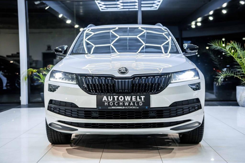 Skoda Karoq 2022 г. Белый, пробег 54615 км