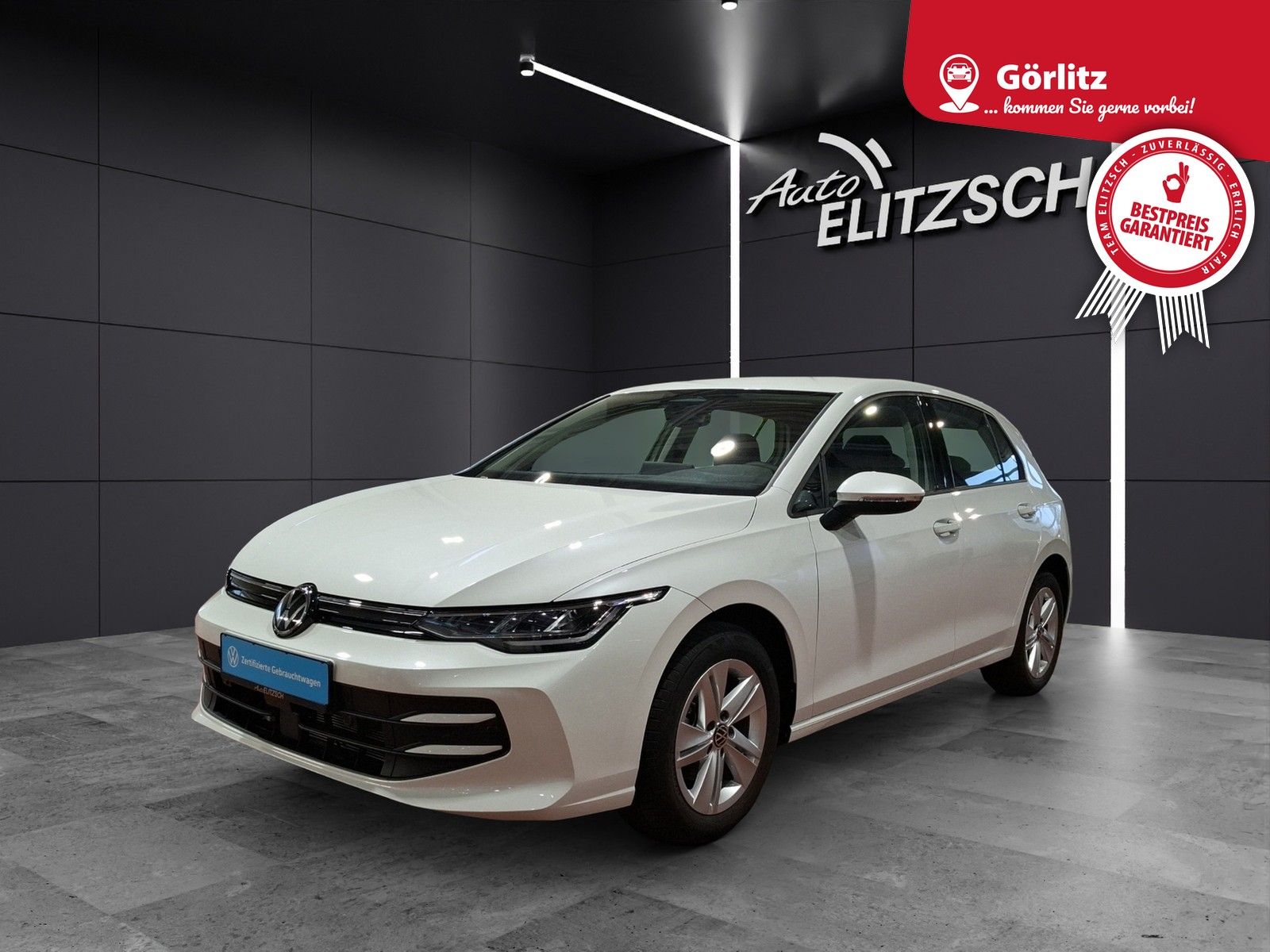 Fahrzeugabbildung Volkswagen Golf VIII TSI Life Standhzg LED Navi AID ACC RFK