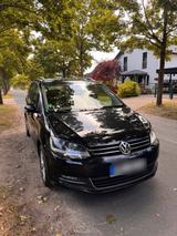 Volkswagen VW Sharan 7n AHK, Ledersitze, Kindersitze,... - Volkswagen Sharan: Kindersitz