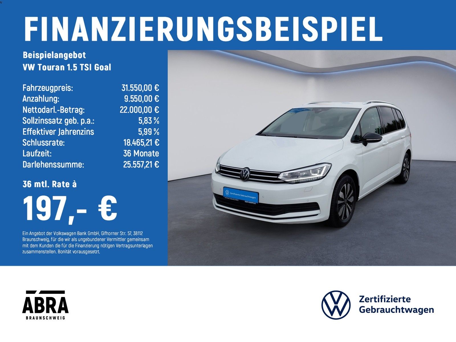 Volkswagen Touran 1.5 TSI Goal LED NAV CAM ACC PDC PHONE foto 1