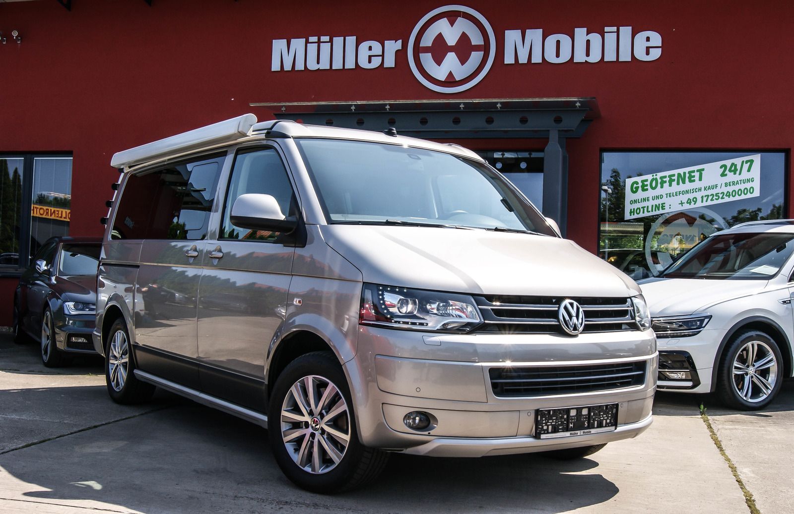 Fahrzeugabbildung Volkswagen T5 California Beach Aufstelldach 4Motion DSG 2HD