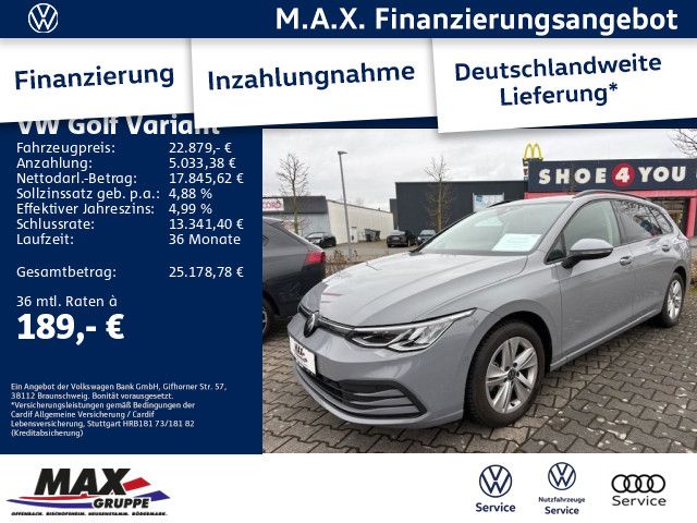 Golf VIII Variant 1.5 eTSI DSG LIFE +NAVI+LED+KA