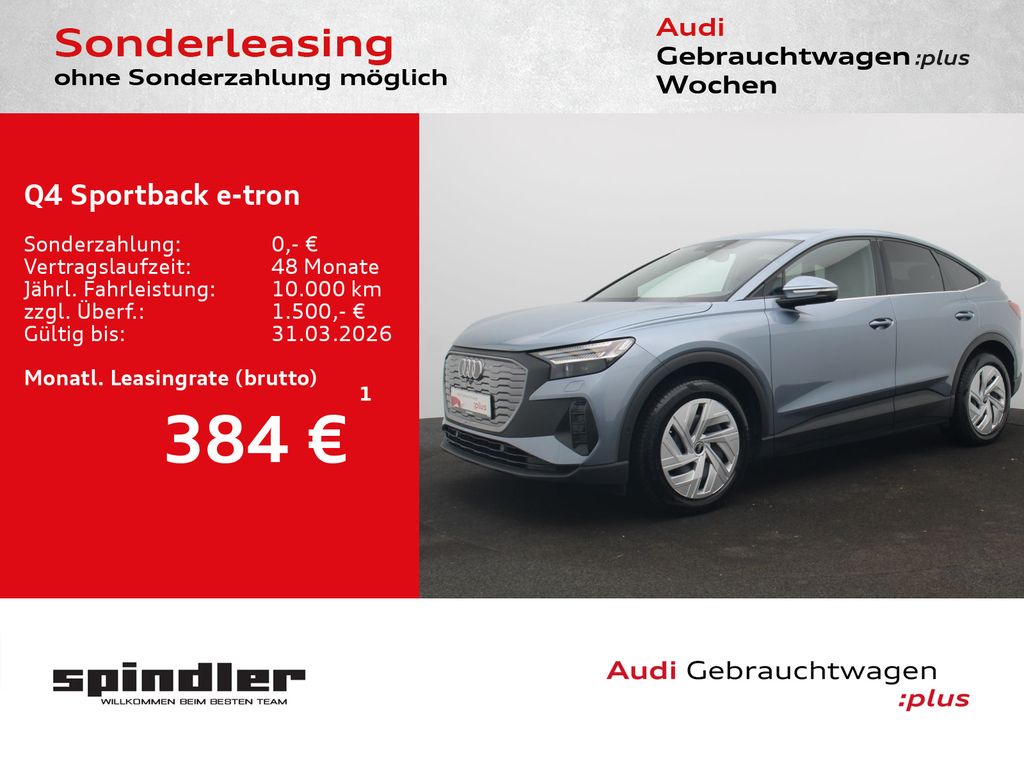 Audi Q4 Sportback e-tron 45 / Navi pro, Matrix, ARHuD