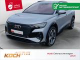 Audi Q4 e-tron 50 e-tron quattro S-Line, Matrix, AHK, - silberne Audi Q4 e-tron