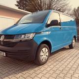 Volkswagen T6.1 Transporter 2.0 TDI DSG, ShZ, Kamera, Klima - Volkswagen T6 Transporter mit Diesel-Antrieb: Blau