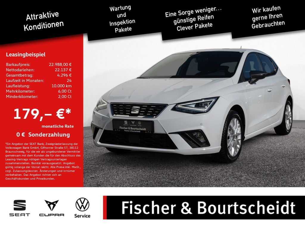 Seat Ibiza 1.0 TSI Xcellence SHZ NAVI ACC FACEL. LED