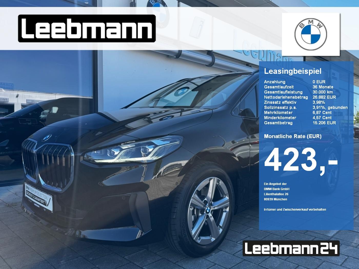BMW 218i Active Tourer AHK/RFK Finanzierung ab 0,99%