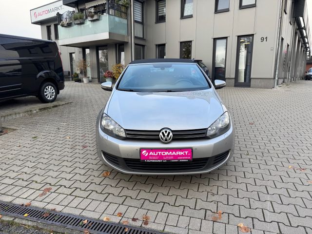 Volkswagen Golf VI Cabriolet 1.6 TDI 105PS Navi, Alu 1.Hand