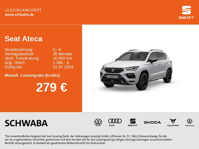 Ateca FR Black Edition 1.5 TSI 150 PS 7-Gang DSG