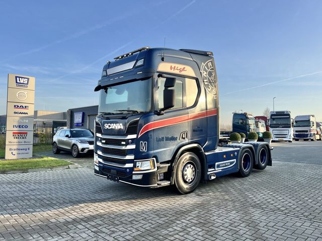 Scania R520 V8 NGT 6x2 Hydraulic / Full Air