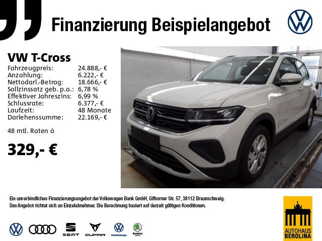 Volkswagen T-Cross 1.0 TSI Life DSG *ACC*NAV*R-CAM*PDC*SHZ*