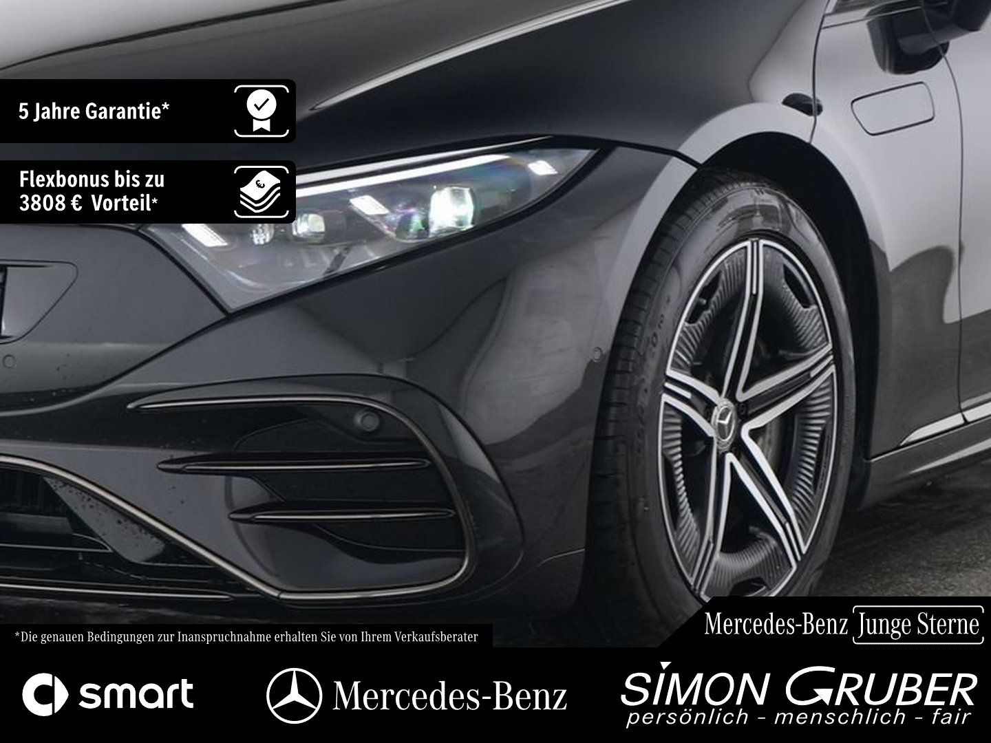 Fahrzeugabbildung Mercedes-Benz EQS 580 4M AMG Drie Pilot Massage 118kwh Mod 26