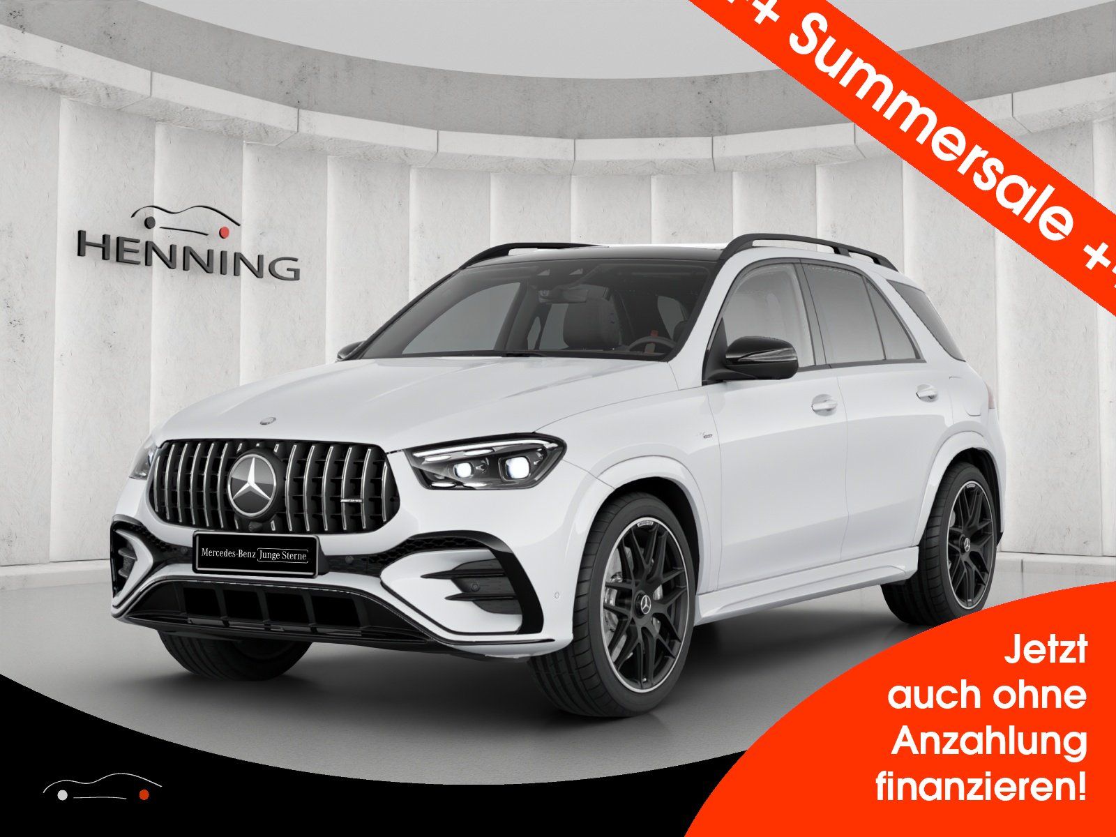 MERCEDES-BENZ GLE 53 HYBRID AMG Pano Burm. Distronic Perf. 22"