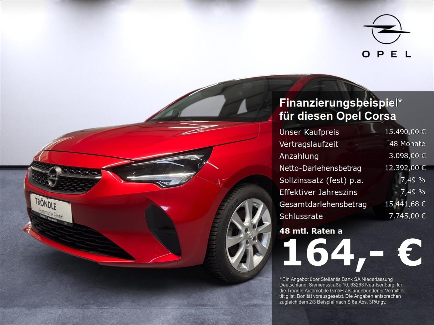 Opel Corsa 1.2 Edition Navi LED Kamera DAB SHZ Lenkra