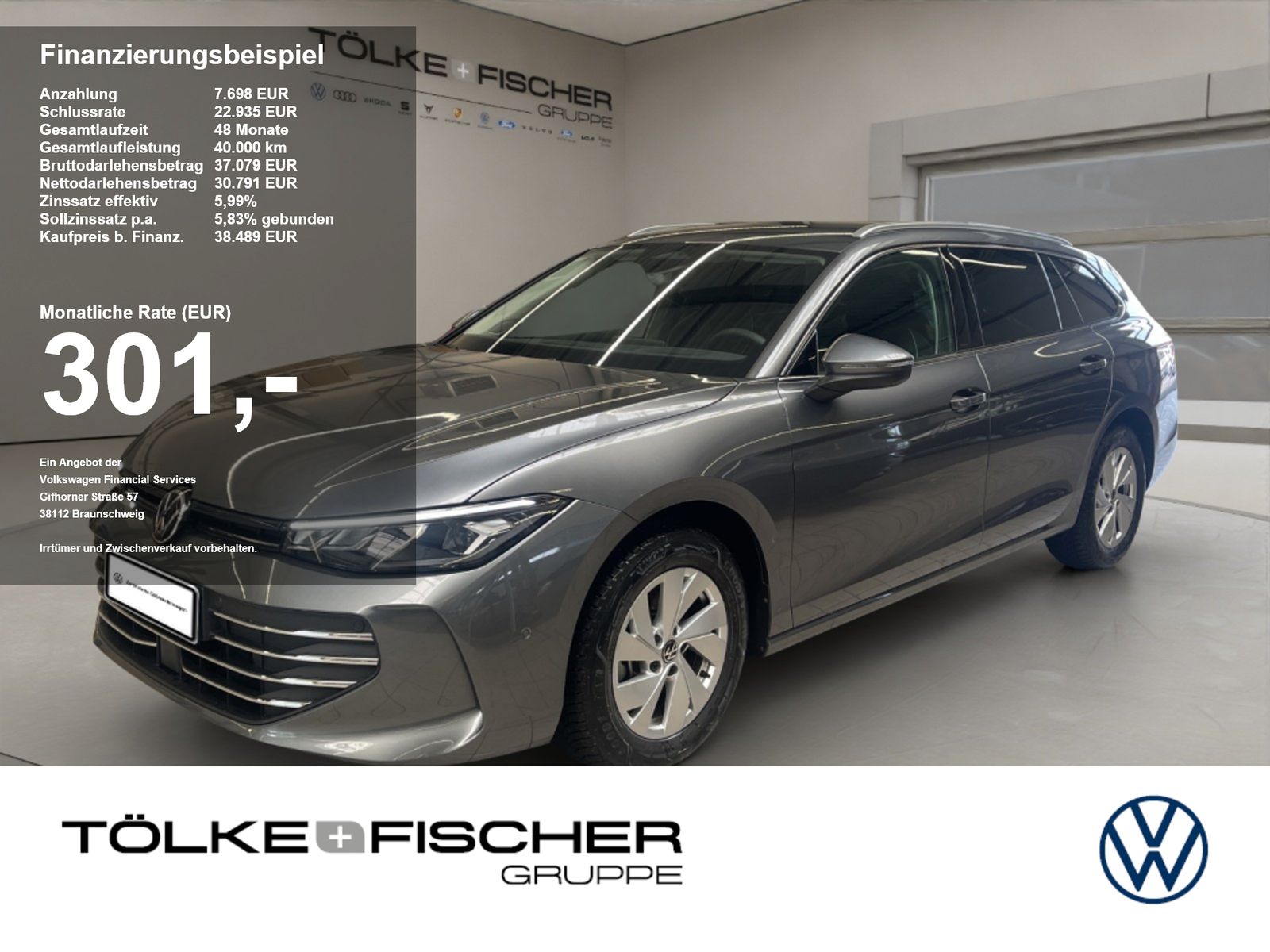Volkswagen Passat Variant 2.0 TDI Business DCC ACC AHK LM foto 1