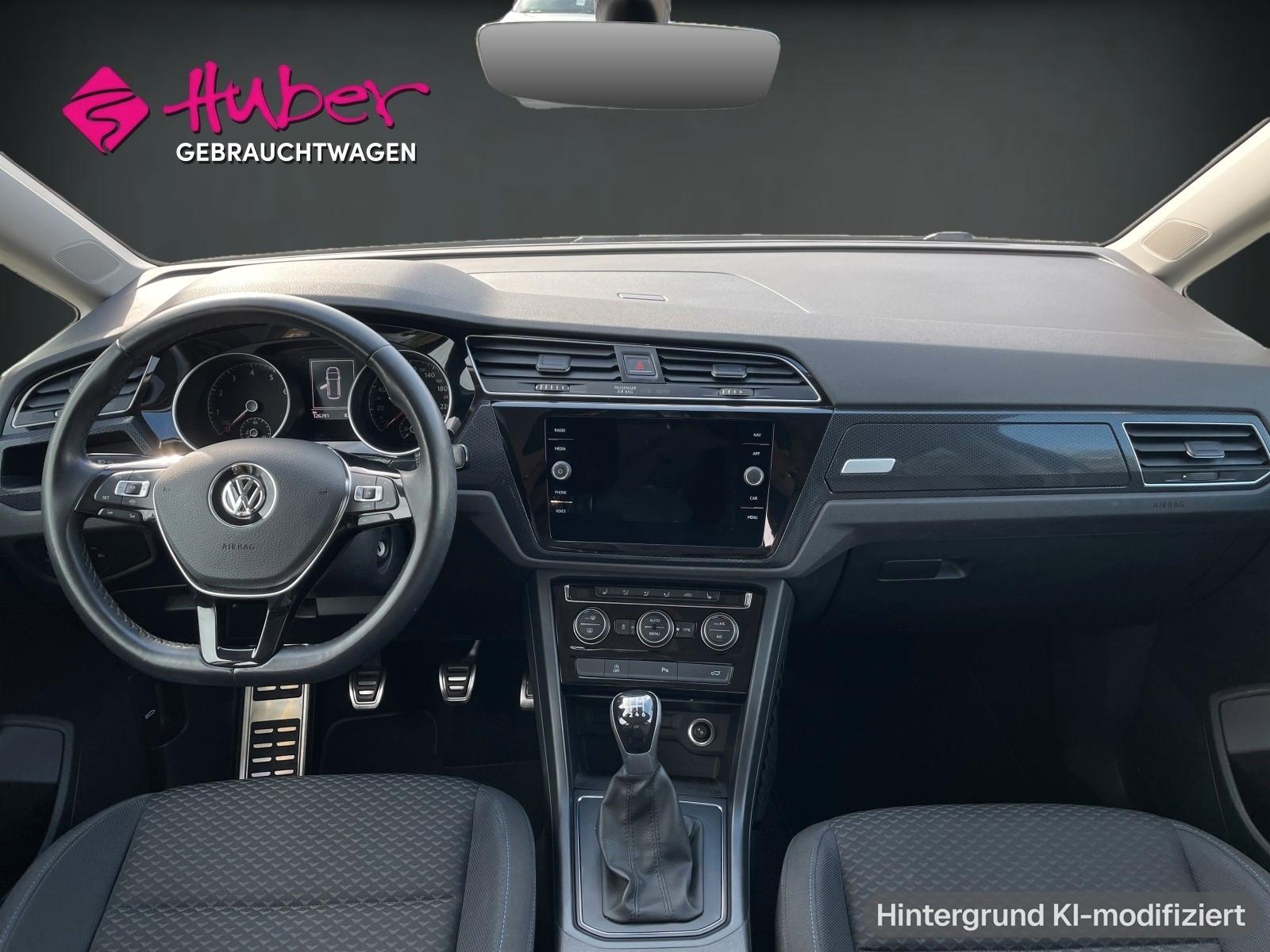 Volkswagen Touran UNITED 150 PS ( * AHK * STANDHEIZUNG * ), миниатюра 7
