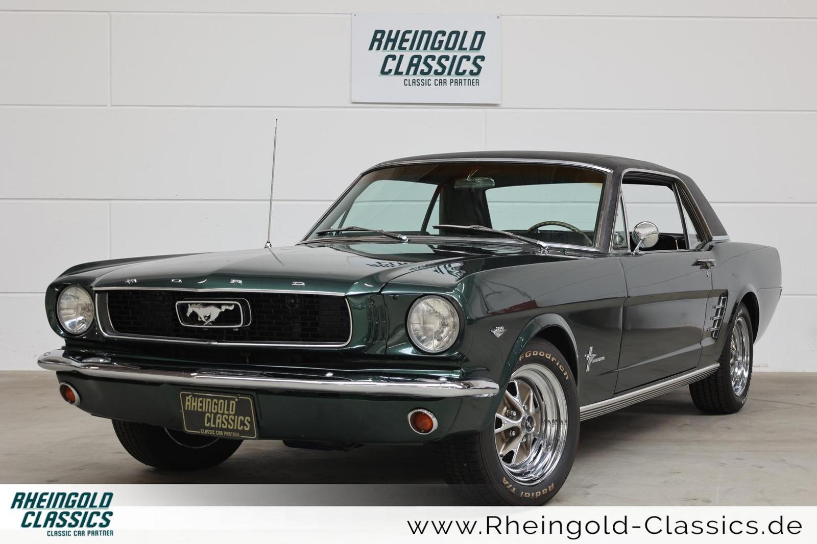 Ford Mustang 289 Coupé V8 Bullitt Green, Automatik