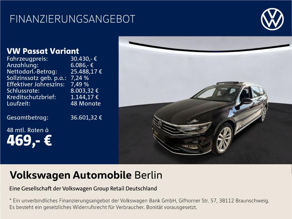 Volkswagen Passat Variant Leder Panno Standheizung AHK 2022