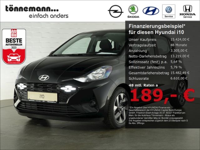 Hyundai i10 TREND+NAVI+RÜCKFAHRKAMERA+SITZ-/LENKRADHEIZU