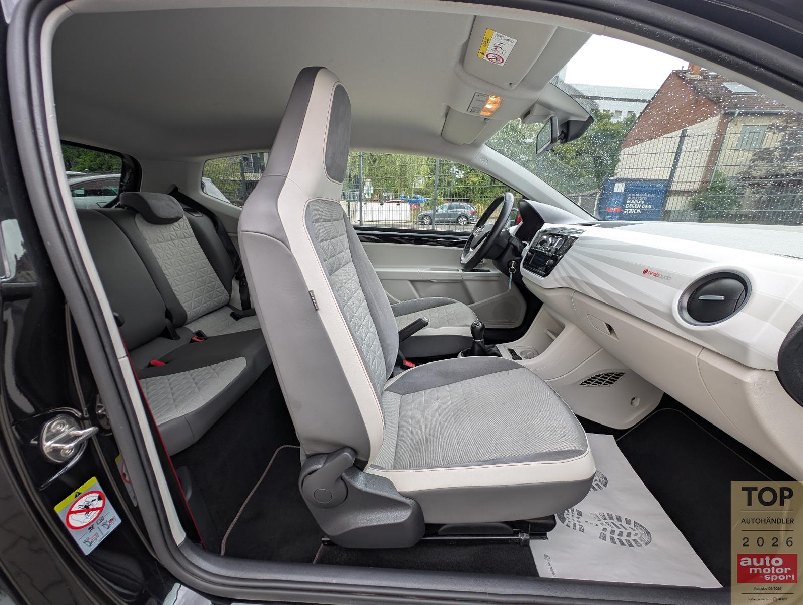 Volkswagen Up 1.0 beats*3-Trg*1.Hd*Klima*DAB*Garantie*TOP*, миниатюра 14