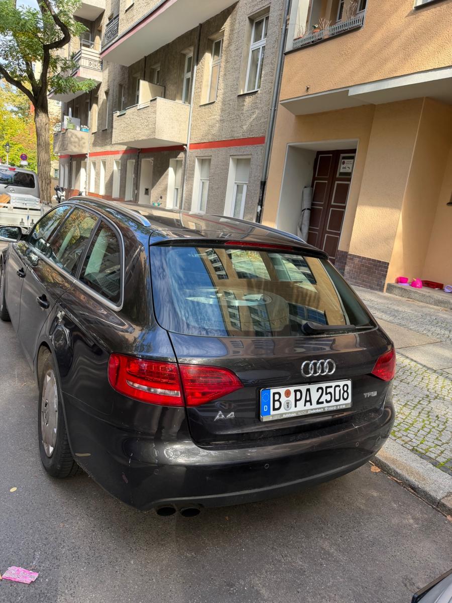 Audi A4 2011 — engine 1.798 cm³, 160 HP (118kW)