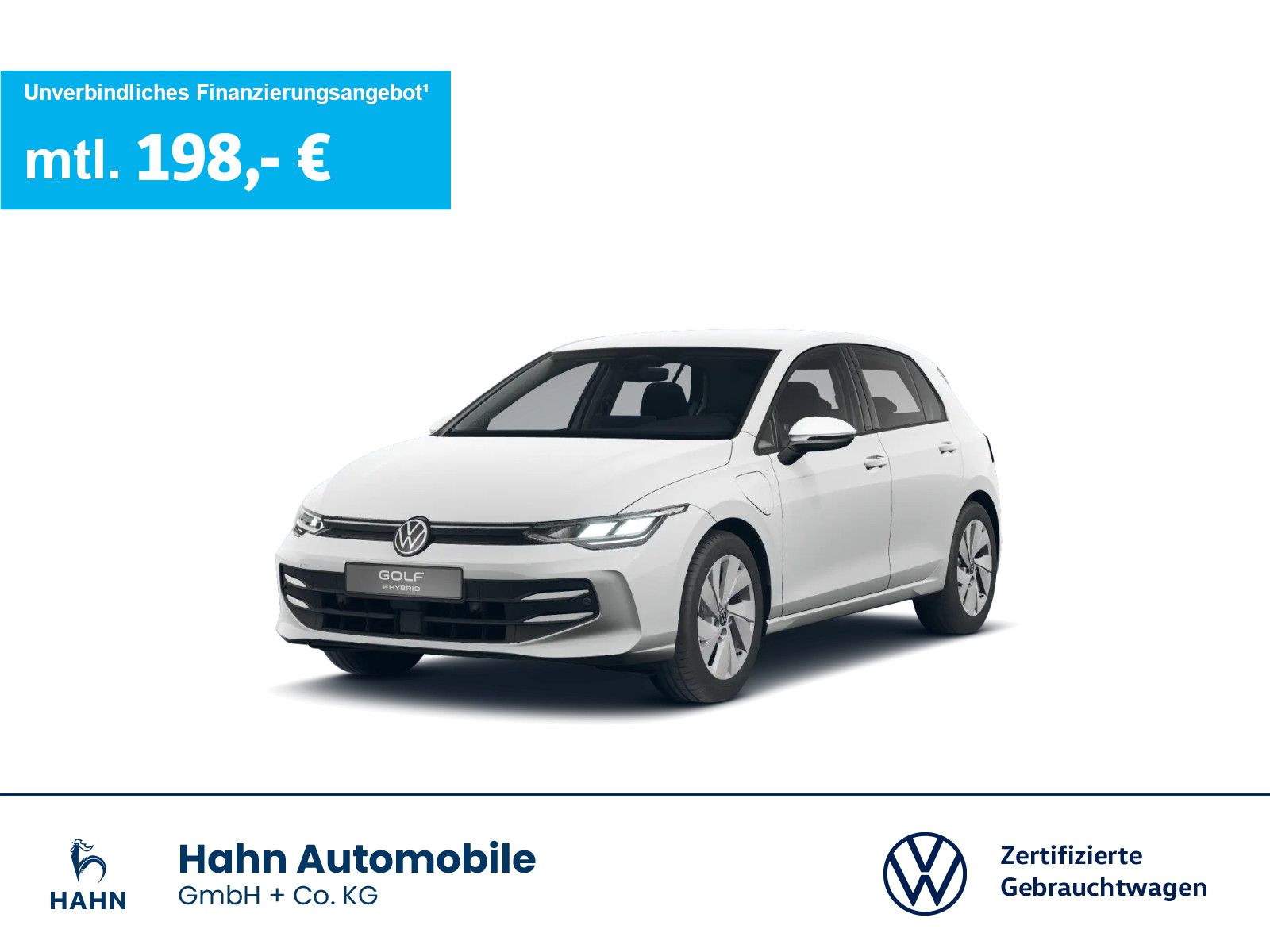Volkswagen Golf VIII 1.5TSI DSG eHybrid Life ACC CAM Sitzh