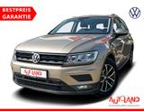 Volkswagen Tiguan 1.4 TSI LED Navi AHK Spurhalte - mit Benzin-Antrieb: Beige, Geländewagen