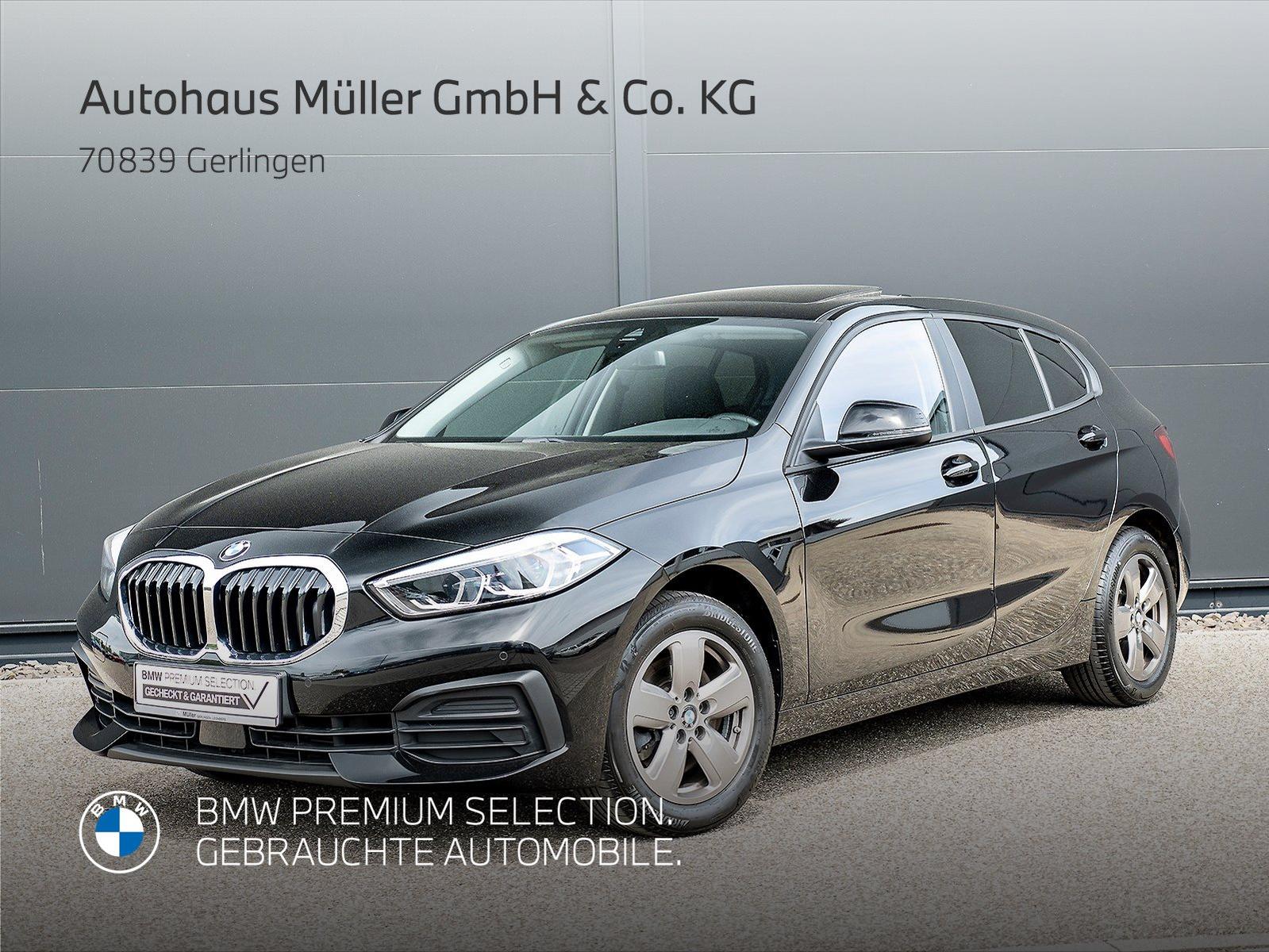 BMW 118d 5-Tür Pano-Dach LED Tempomat PDC DAB 1VB