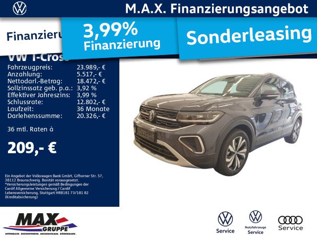 T-Cross 1.0 TSI DSG STYLE MATRIX LED+DCP+ACC+APP