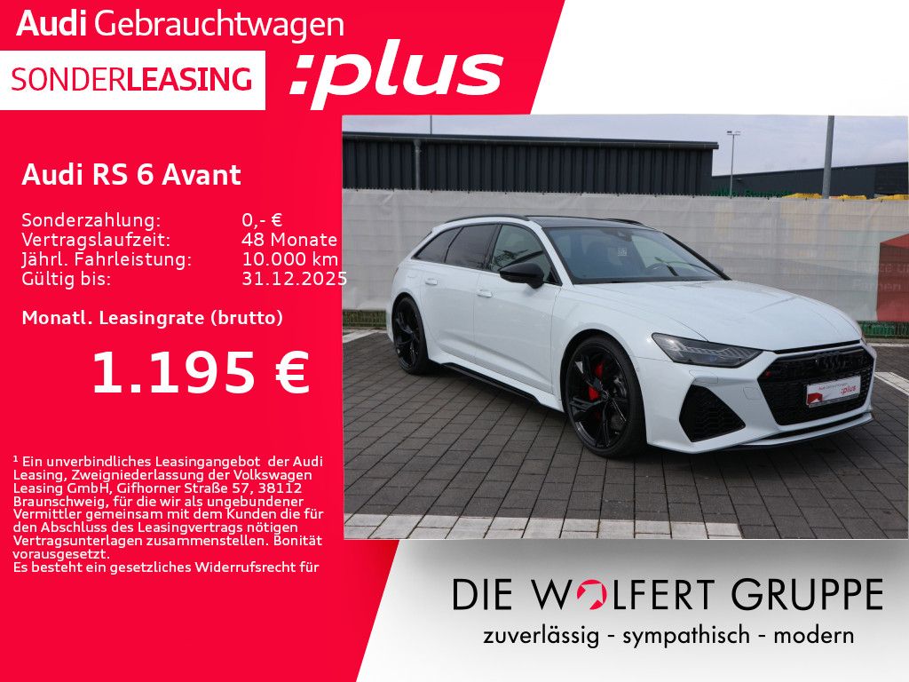 Audi RS 6 Avant RS-SPORTAGA*280KM/H*ACC*SITZBELÜFTUNG