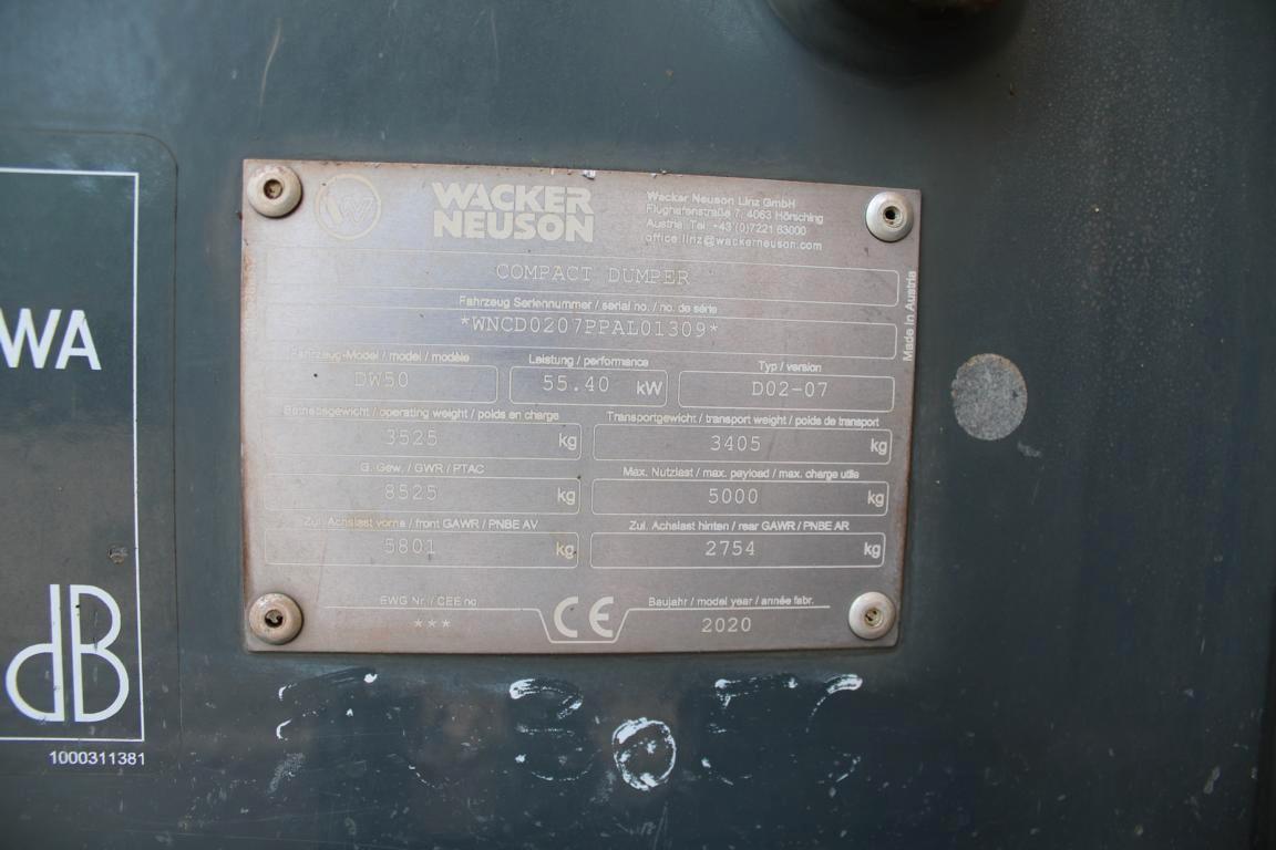 Wacker Dumper DW 50 