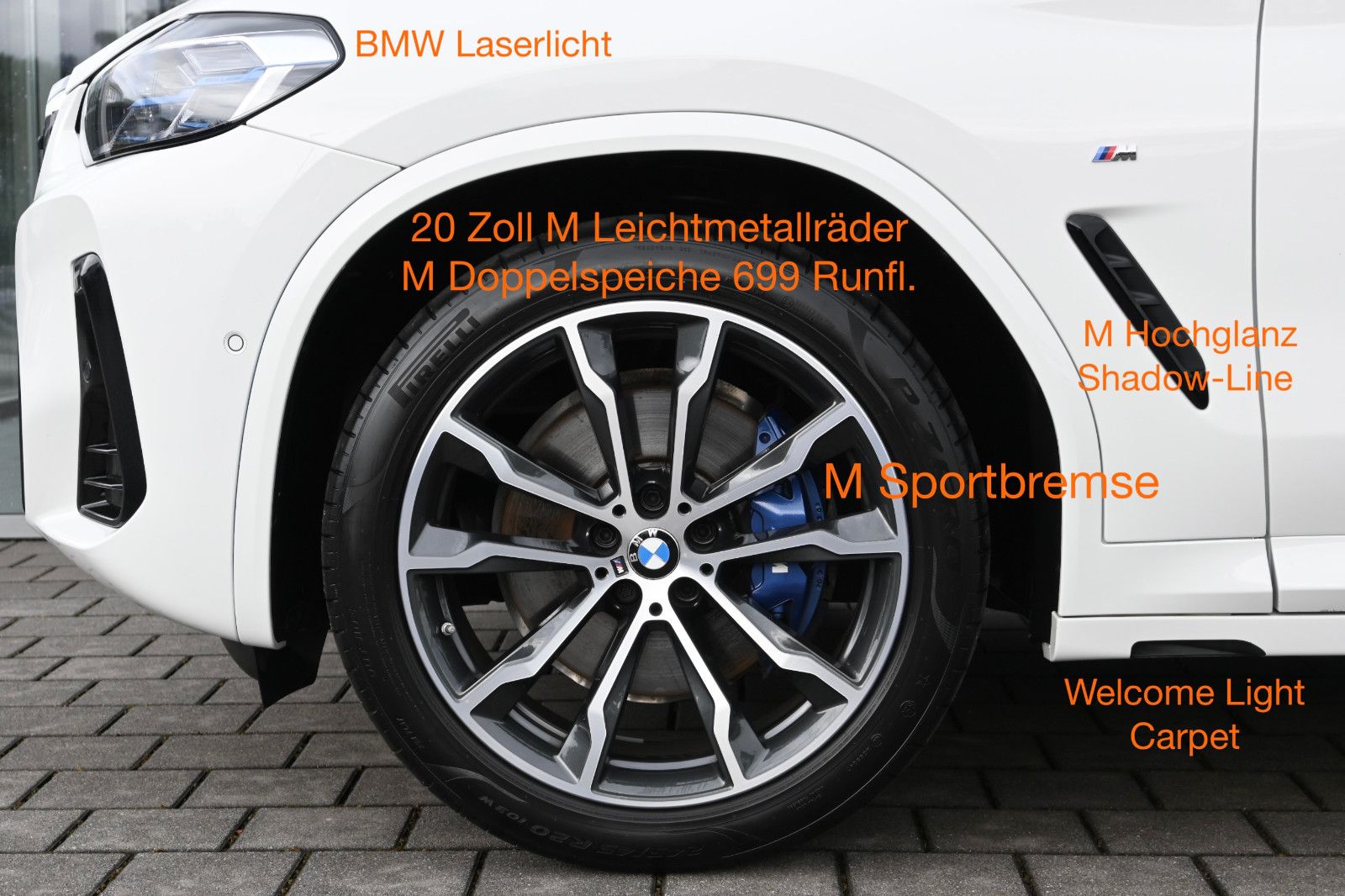Fahrzeugabbildung BMW X3 M40i °AHK°HUD°HARMAN°MEMO°FRISCHER 1.SERVICE°