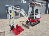 Takeuchi TB216 - 2019 YEAR - NEW TRACKS - 3X BUCKETS - Takeuchi Radlader