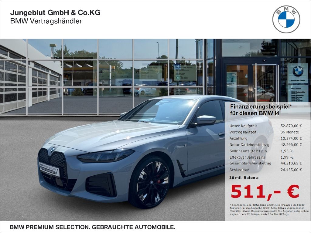 BMW i4 eDrive40 Gran Coupe M Sport Pro Lenkrad&Sitzh foto 1