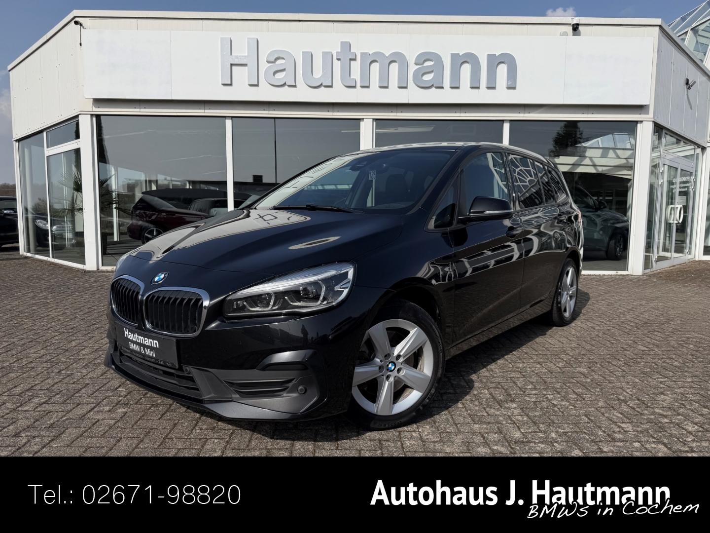 BMW 218 Gran Tourer d *1.HAND*AHK*NAVI*RFK*HIFI*