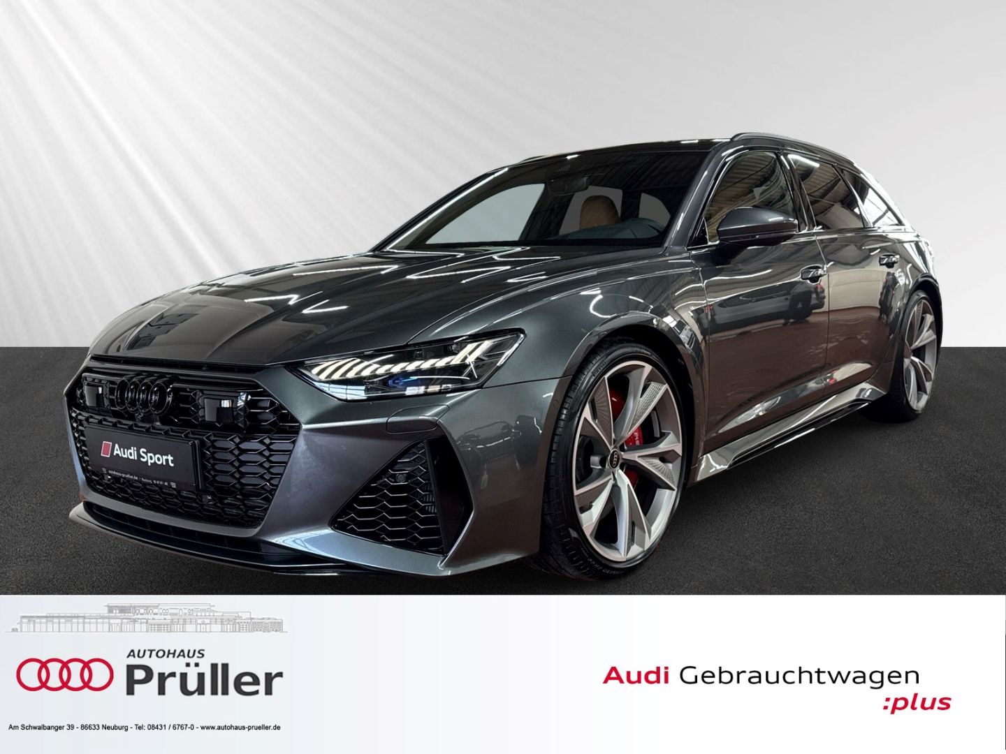 AUDI RS6 Avant qu tiptro 360°+B&amp;O+HuD+Pano+Sthz