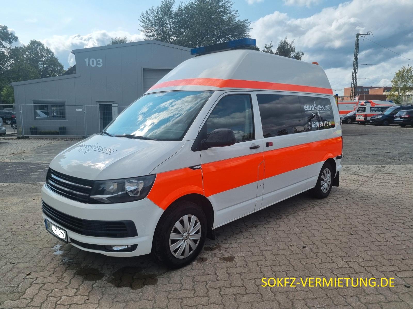 Volkswagen T6 Krankenwagen Rettungswagen