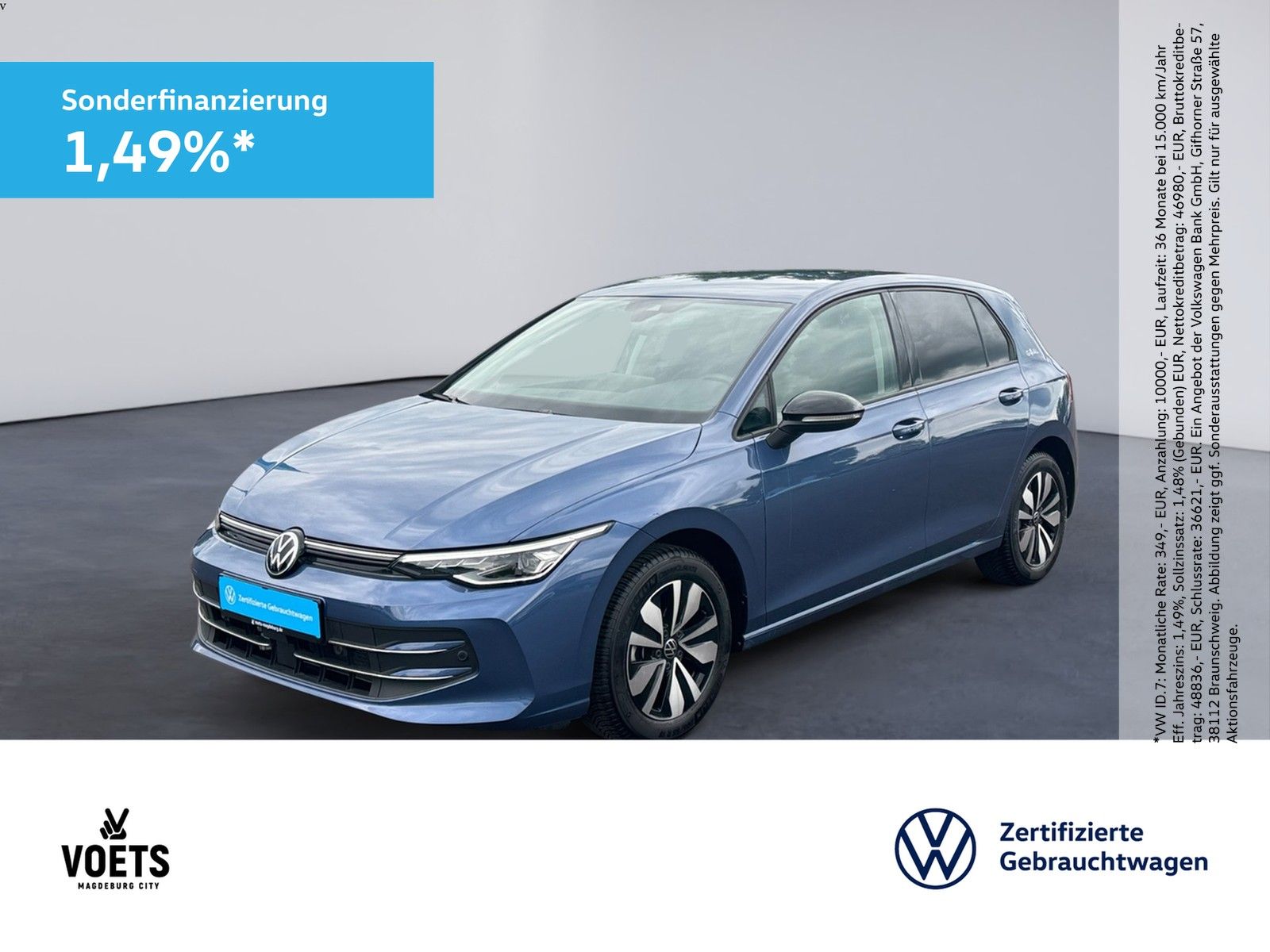 Volkswagen Golf  1.5 eTSI Goal DSG+LED+DIGI-COCKPIT