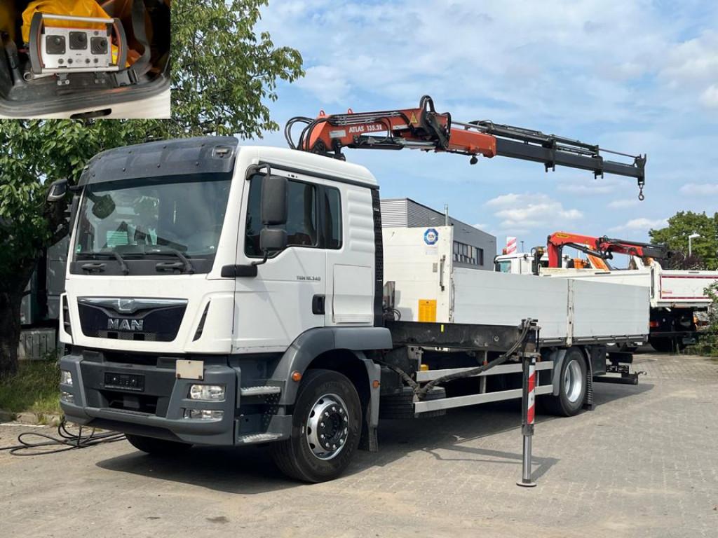 MAN TG-M 18.340 4x2  Pritsche Kran Atlas 135.2+Funk