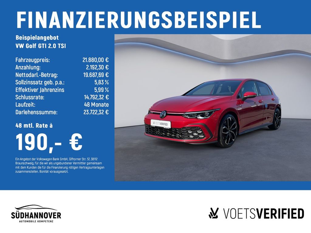 Golf GTI 2.0 TSI LED+NAVI+App Connect