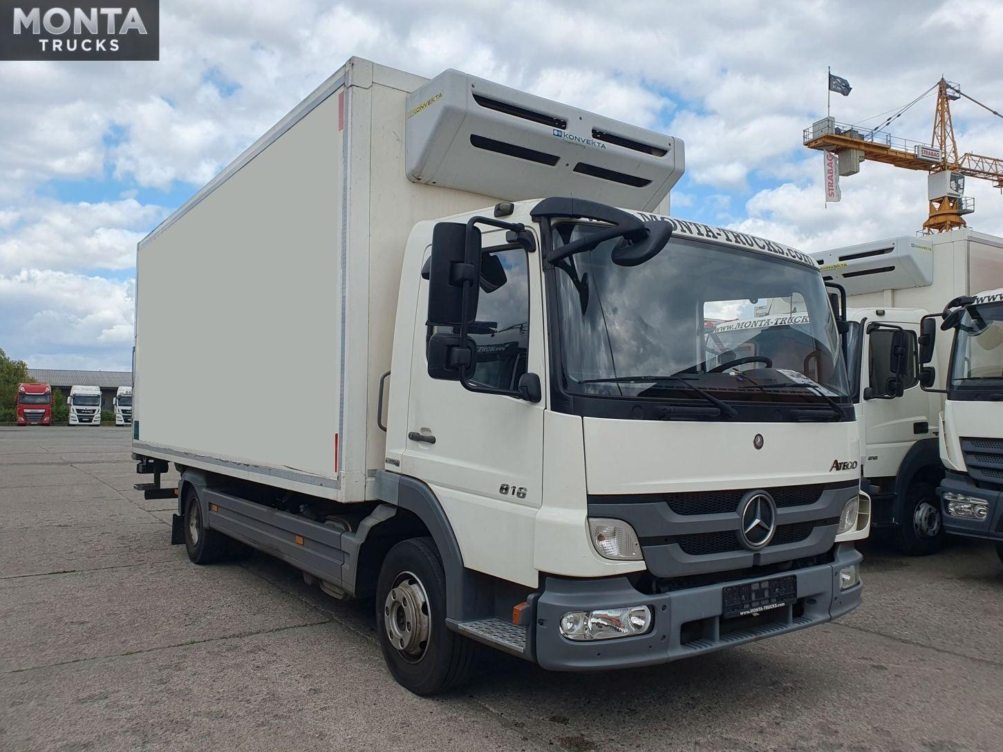 Mercedes-Benz Atego 816L, Kühlkoffer, Euro5, Klima, LBWTüv