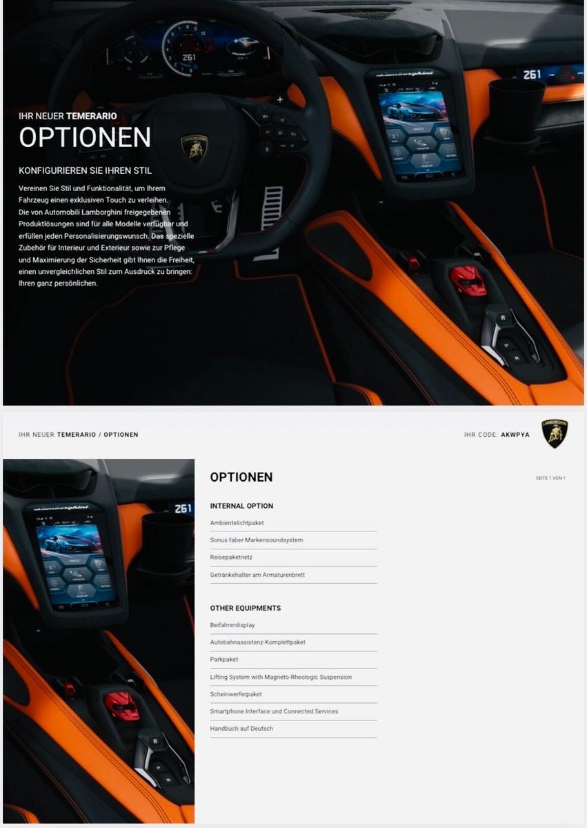 Lamborghini Temerario 4.0 V8 PHEV