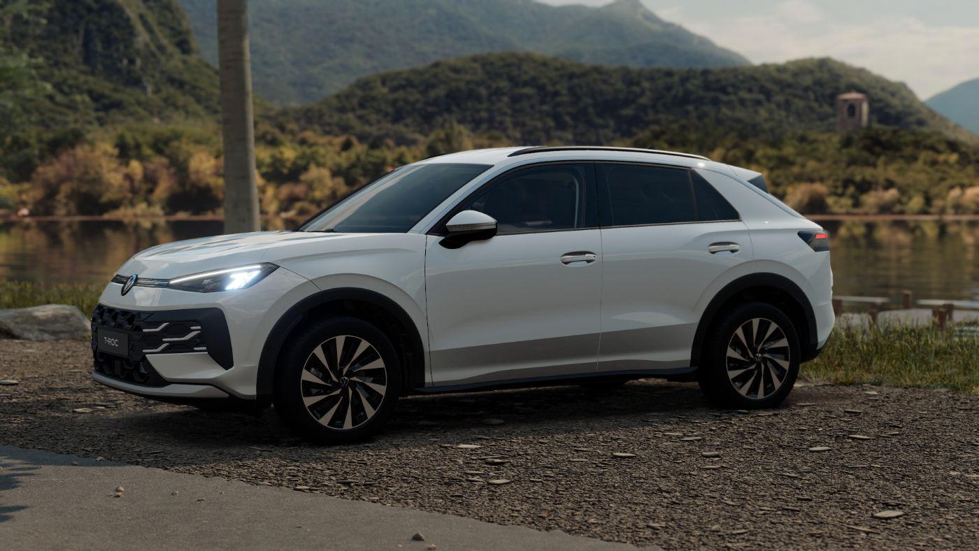 Volkswagen T-Roc Life 1.5 eTSI ACC RFK LED CarPlay Navi, миниатюра 3