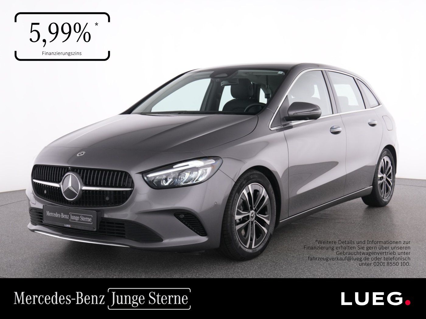 Mercedes-Benz B 200 Progressive+NavPrm+LED-HP+AHK+Keyl+Amb+360