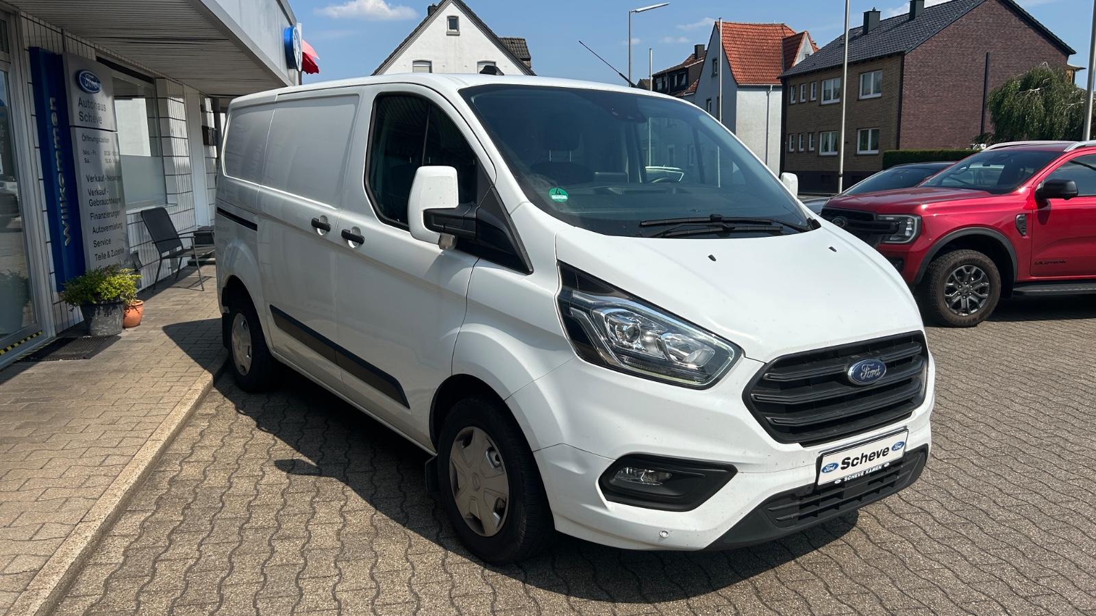 Ford Transit Custom AHK Totwinkel Navi Kamera Holzbod