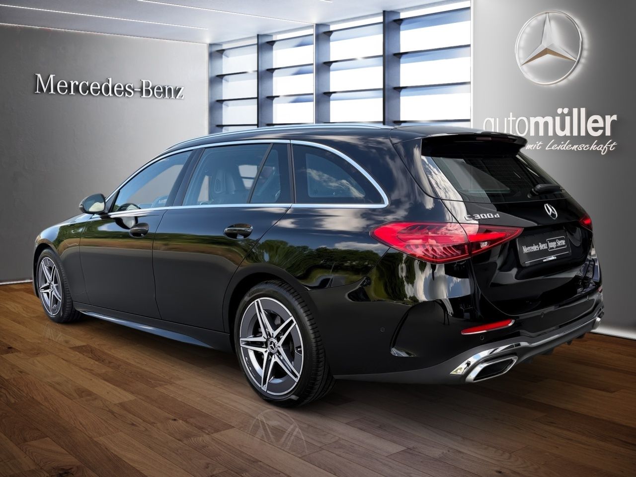 Fahrzeugabbildung Mercedes-Benz C 300 d T-Modell AMG+AHK+AMBIENTE+KAMERA+LED+