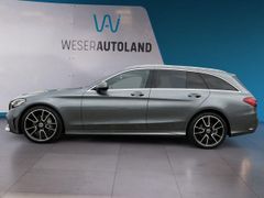 Fahrzeugabbildung Mercedes-Benz C 220d T AMG LINE LED AHK 1.HAND S-HEFT