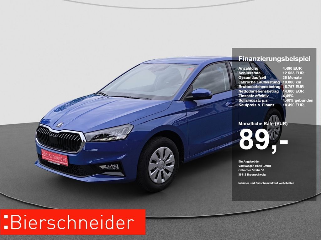 Fabia 1.0 MPI Essence PDC SHZ LED