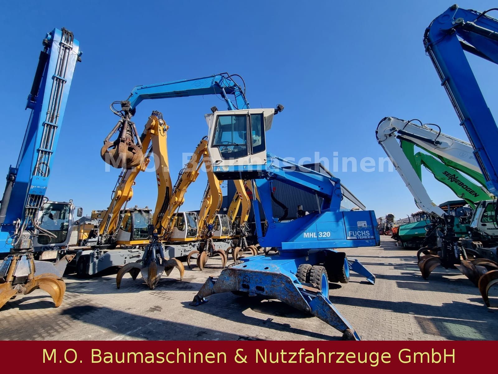 Fahrzeugabbildung Fuchs Terex MHL 320 / Polyp/ Liftkabine