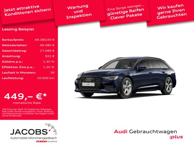 Audi A6 Avant 40TDI advanced Black/Matrix/HuD/360°/AC